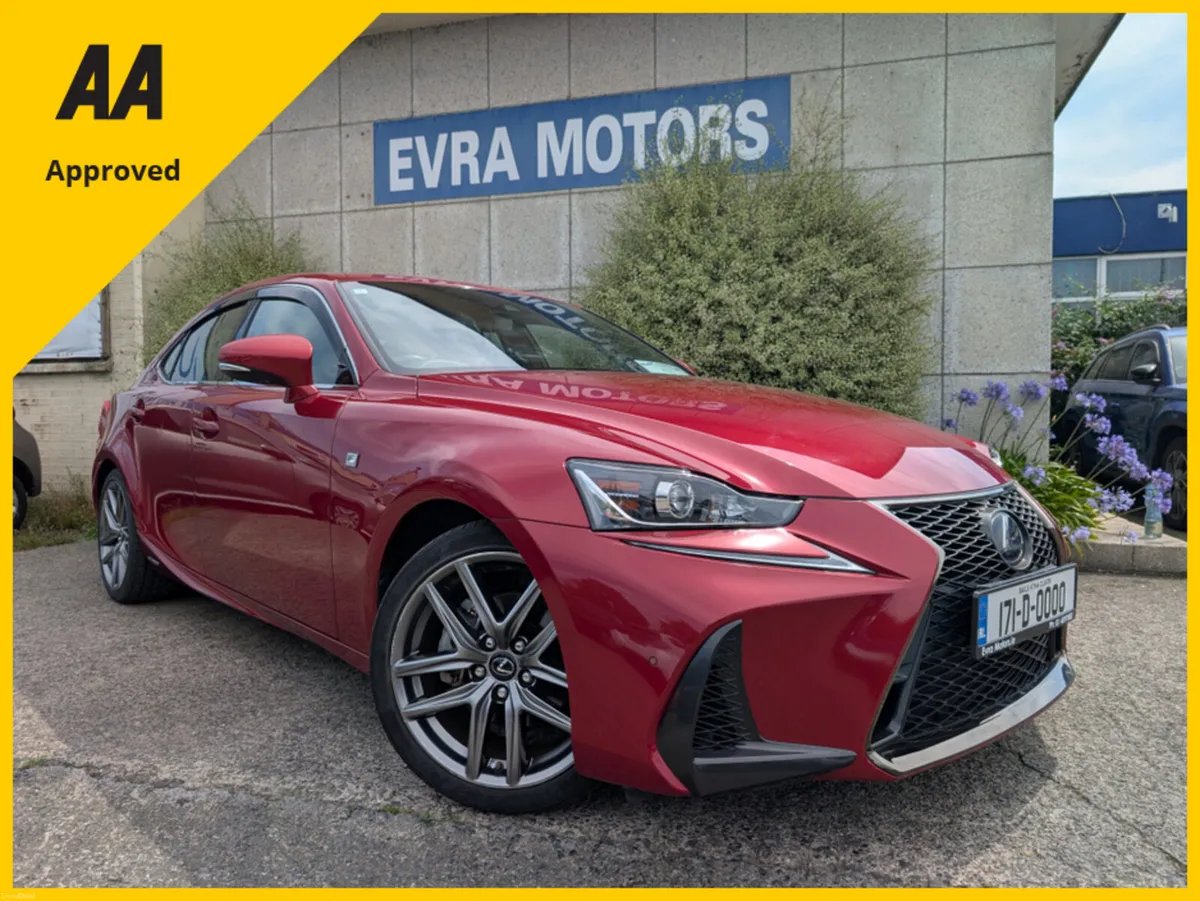 Lexus IS F SPORT AUTOMATIC HYBRID 2.5 PETROL //LOW - Image 1