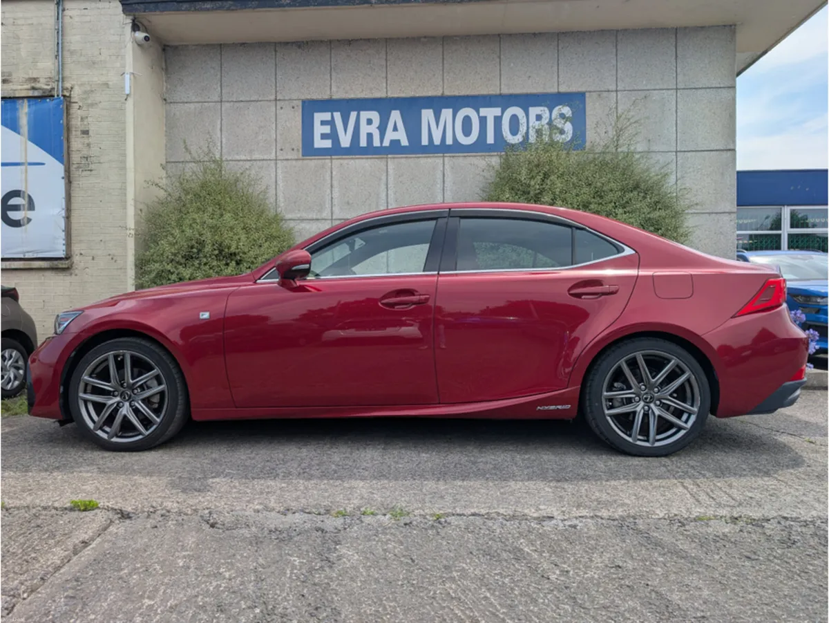 Lexus IS F SPORT AUTOMATIC HYBRID 2.5 PETROL //LOW - Image 4