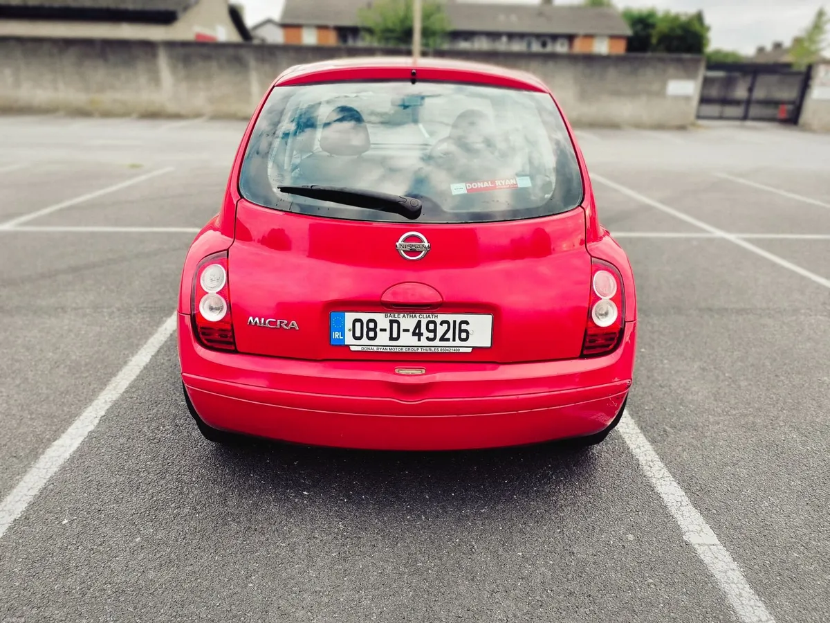 2008 Nissan Micra 1.2 Petrol TAX and NCT - Image 4