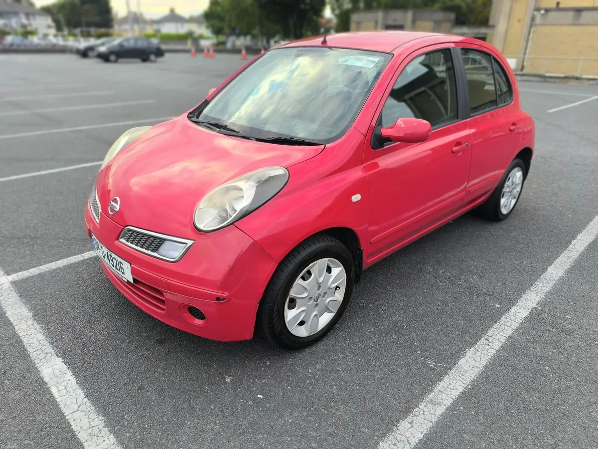 2008 Nissan Micra 1.2 Petrol TAX and NCT - Image 1