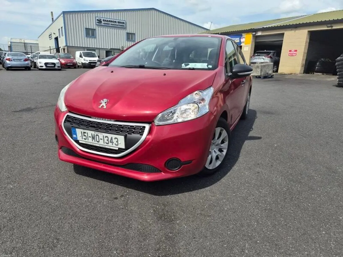 Peugeot 208 2015 1.4 Diesel Red New NCT  and Taxed - Image 2