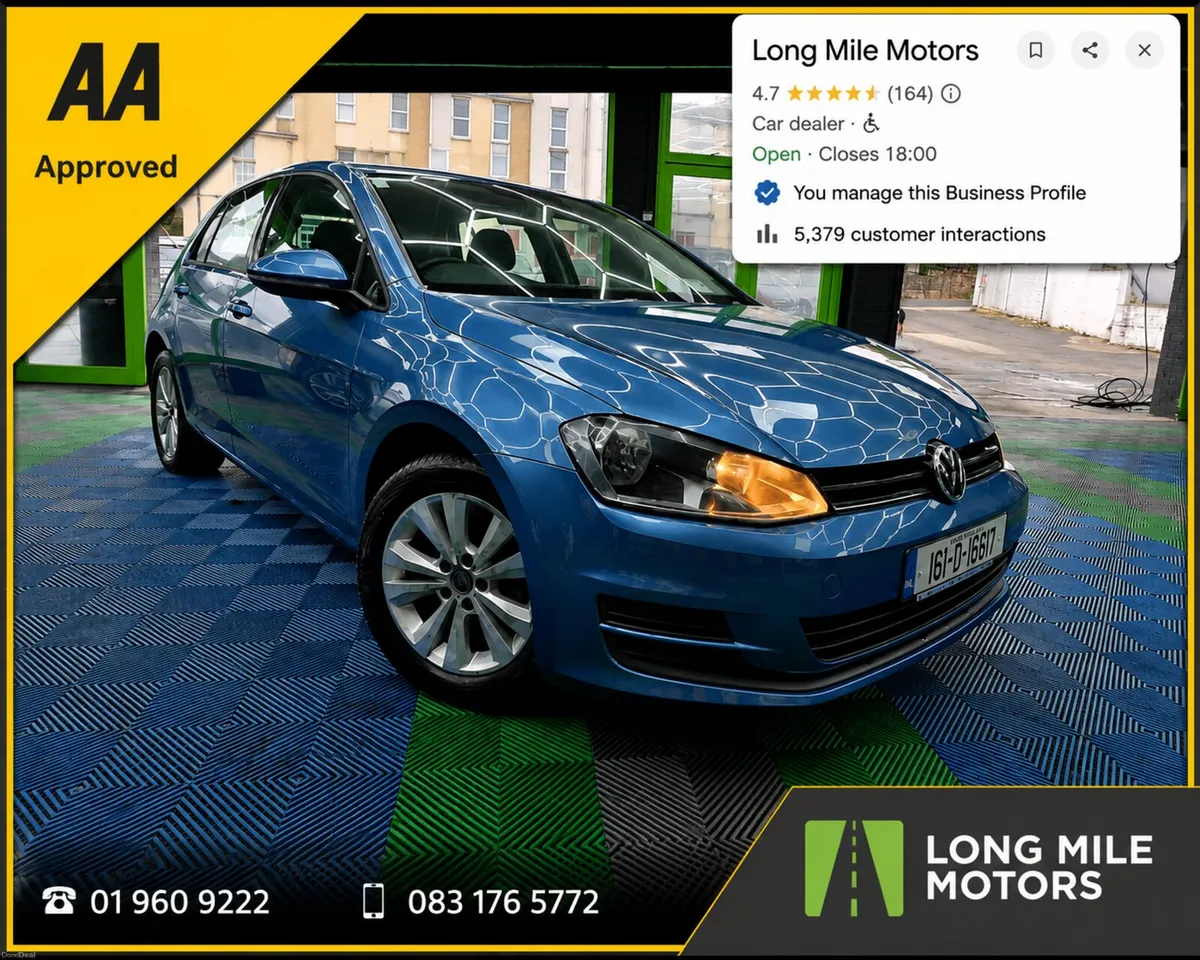 Volkswagen Golf 2016 NEW timing belt Full service - Image 1