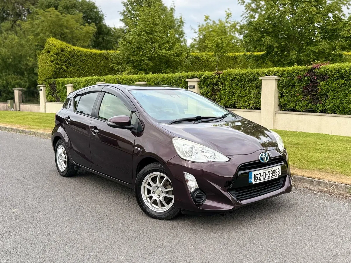 Toyota Aqua 2016 Hybrid 1.5 petrol 93000km High sp - Image 1