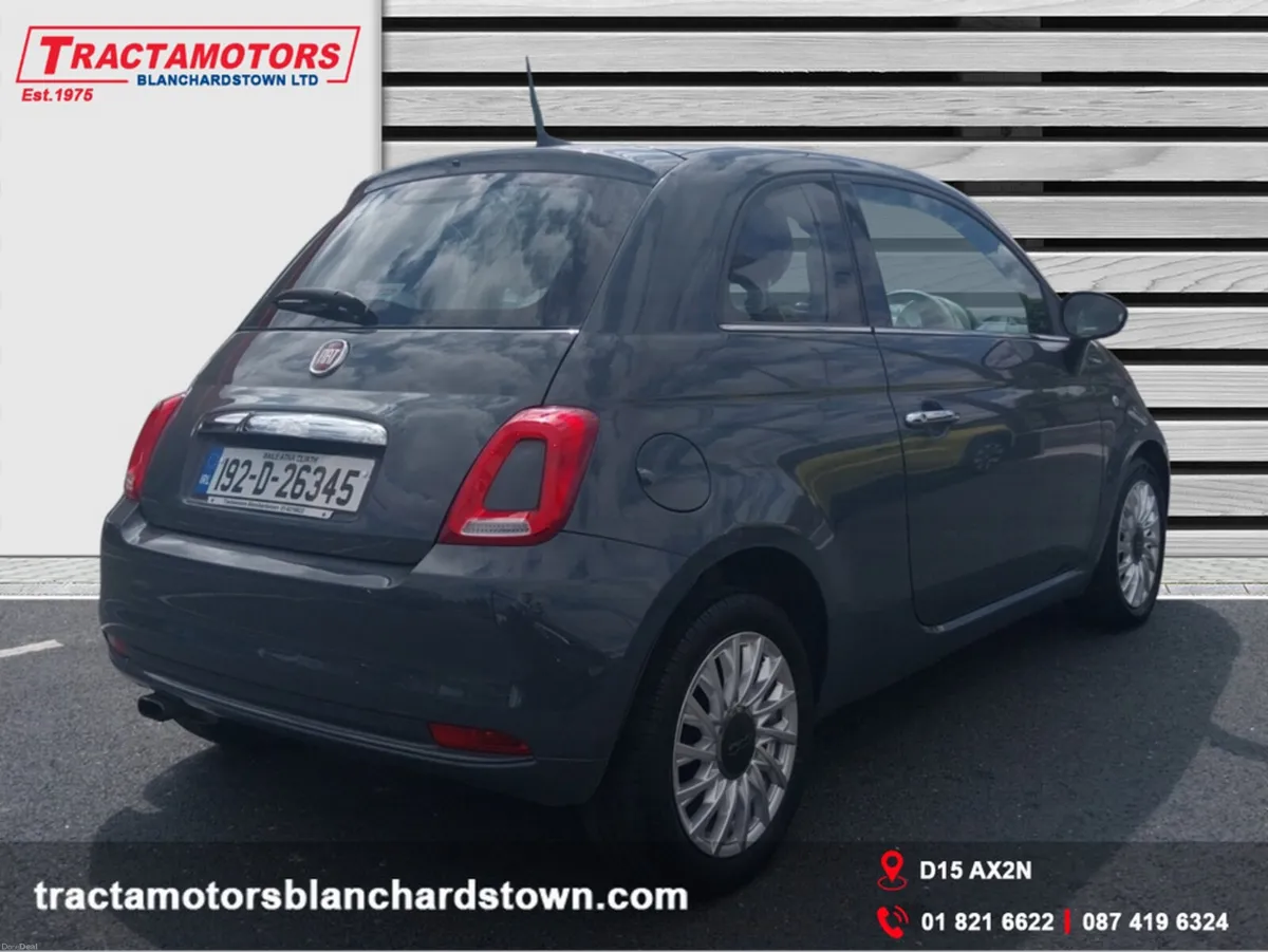 Fiat 500 1.2 LOUNGE 69BHP 3DR - Image 3
