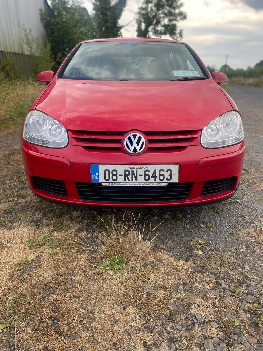 2008 RED VW GOLF - Image 4