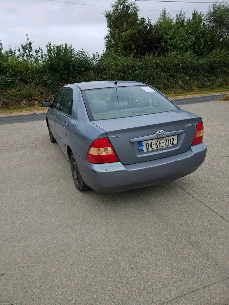 04 toyota corolla 1.4  nct 10/26  full years tax - Image 4