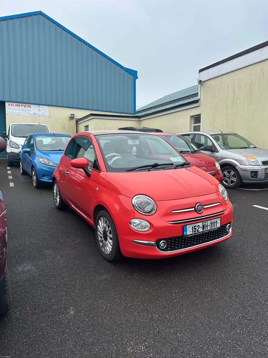 Fiat 500 convertible 2015 - Image 1