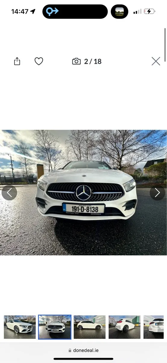 2019 Mercedes Benz A160 AMG Style Edition - Image 2