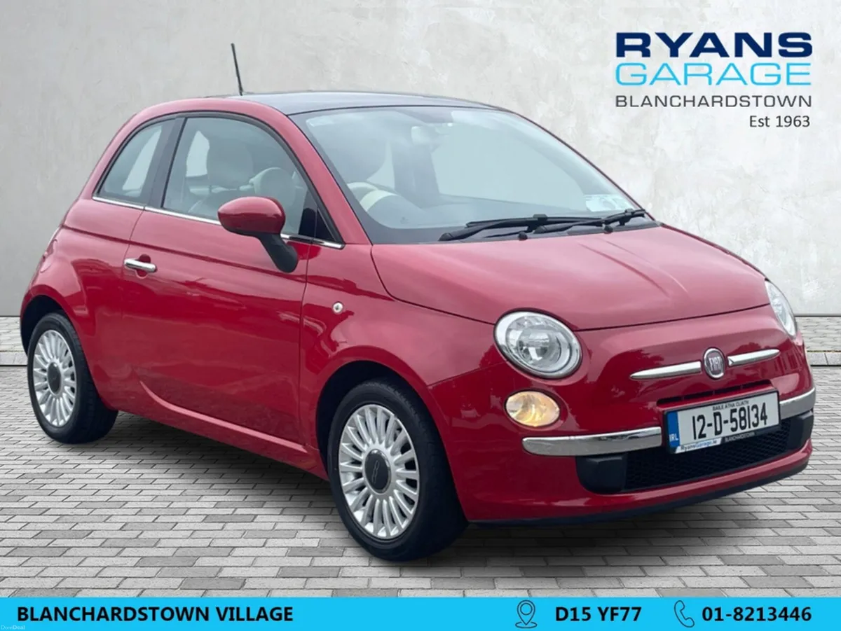 Fiat 500 1.2 LOUNGE 69BHP 3DR - Image 1
