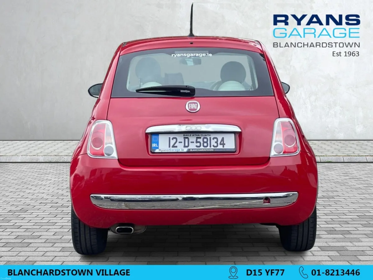 Fiat 500 1.2 LOUNGE 69BHP 3DR - Image 6