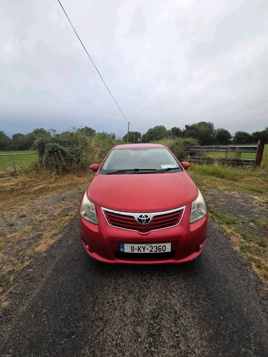 2011 Toyota avensis 2.0 d4d nct and tax - Image 1
