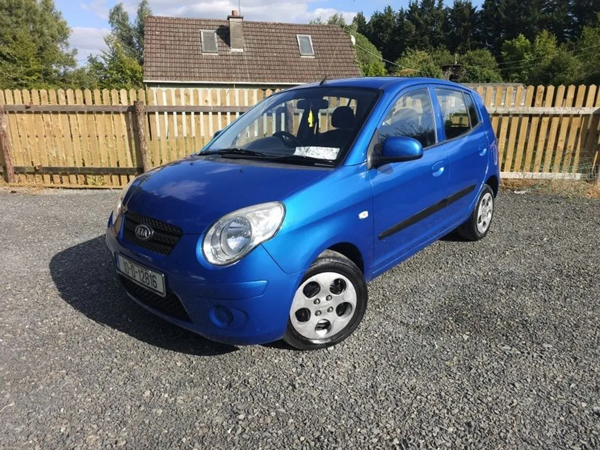2010 Kia Picanto Automatic NCT today 07 27 - Image 1