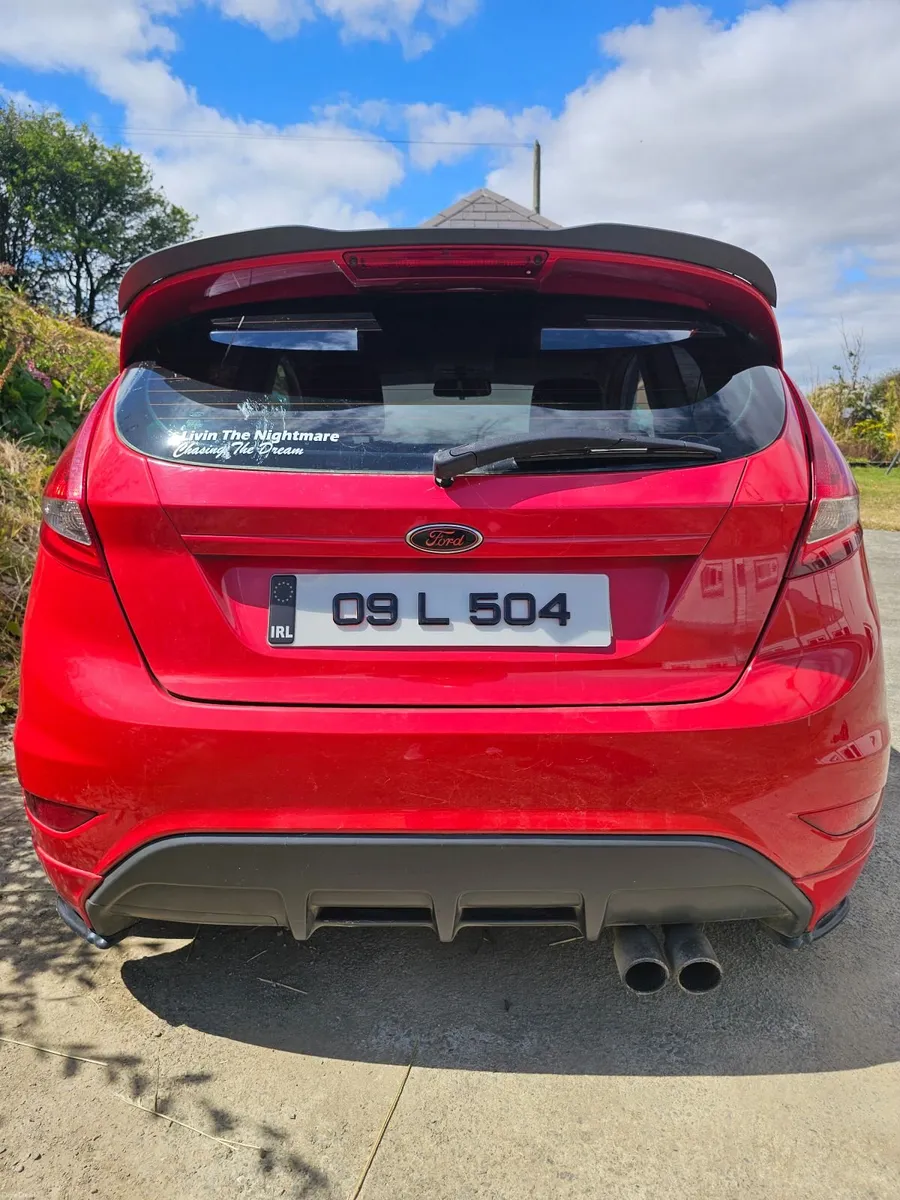 2009 Ford Fiesta Zetec-S 1.6 Ti-VCT (120PS) – Red - Image 5