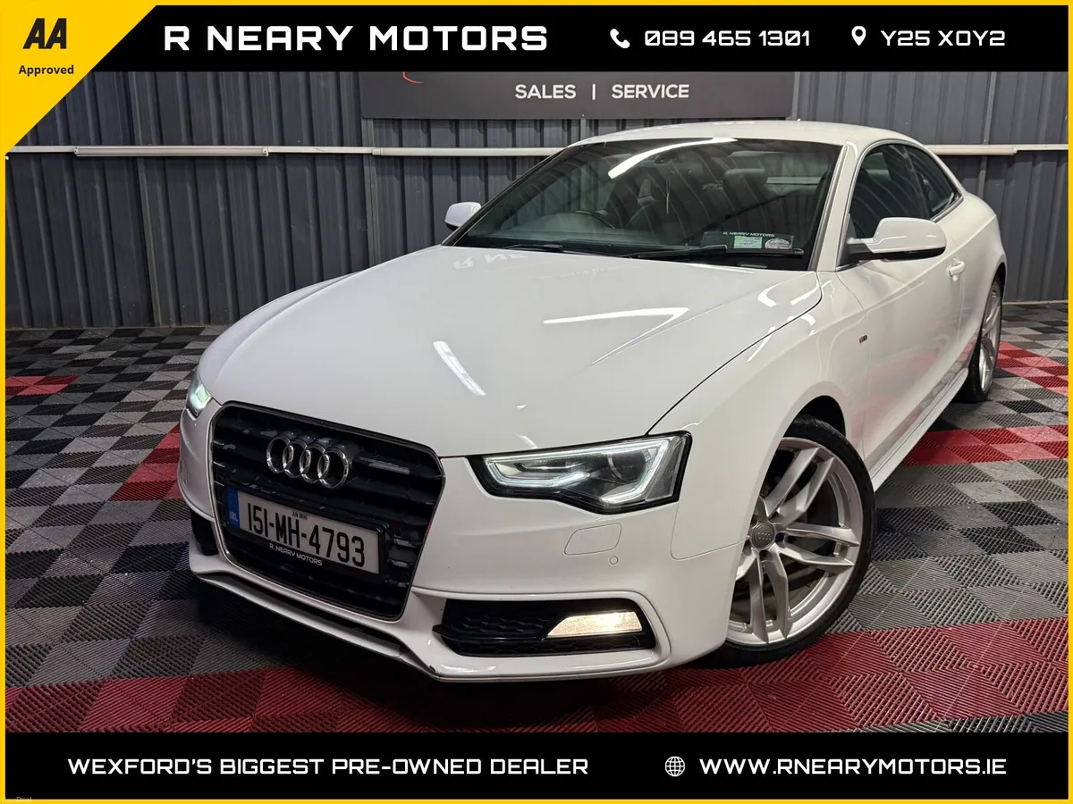2015 Audi A5 2.0 Diesel S-Line Black ED AUTO - Image 1