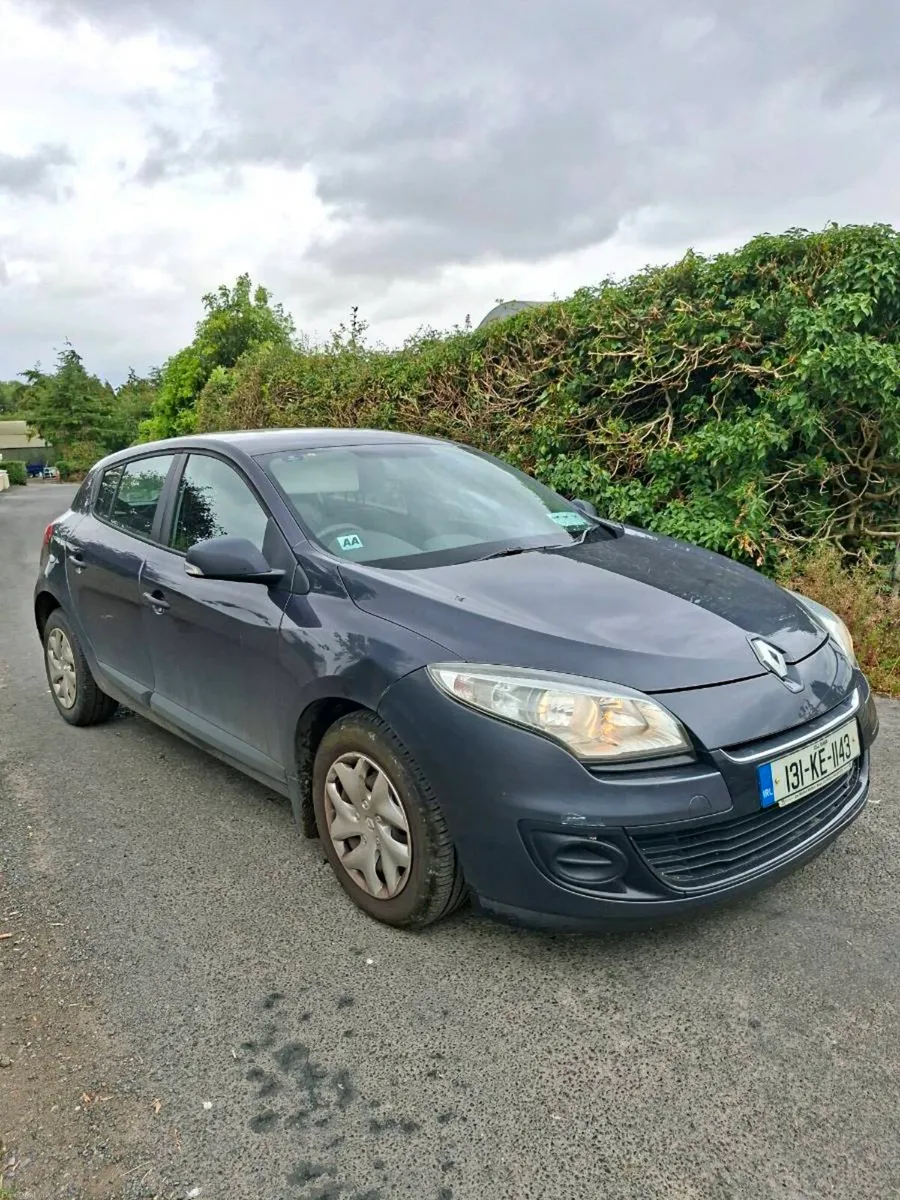 RENAULT MEGANE 2013 NEW NCT TAX 1/27 LOW KM - Image 1