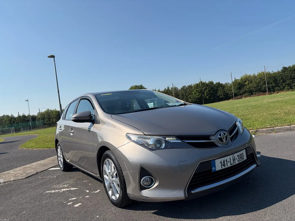2014 TOYOTA AURIS  1.4 D4D  NEW NCT 163kms - Image 1