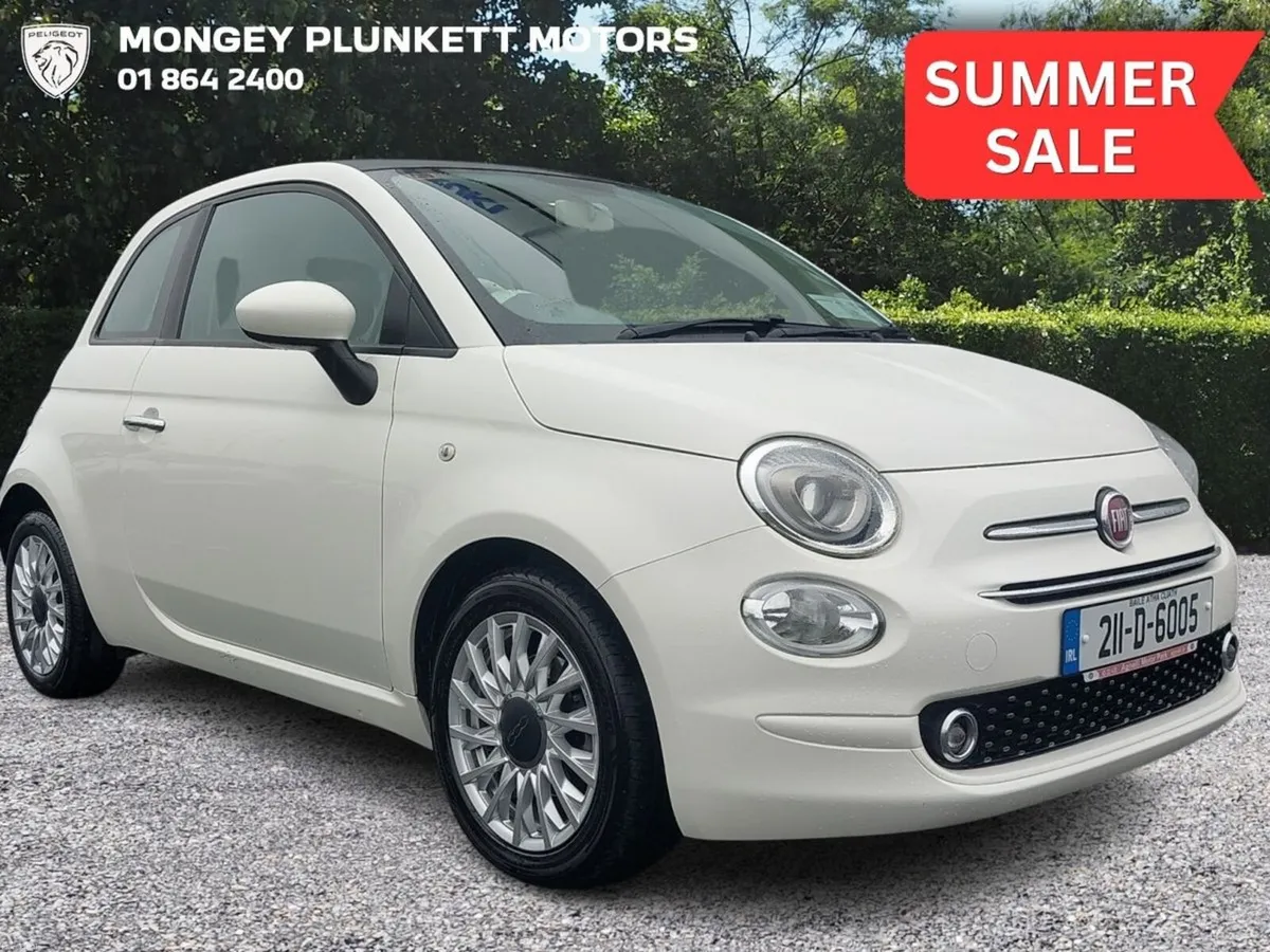 Fiat 500 1.0 6v 70hp Mild Hybrid Lounge TOP SPEC - Image 1