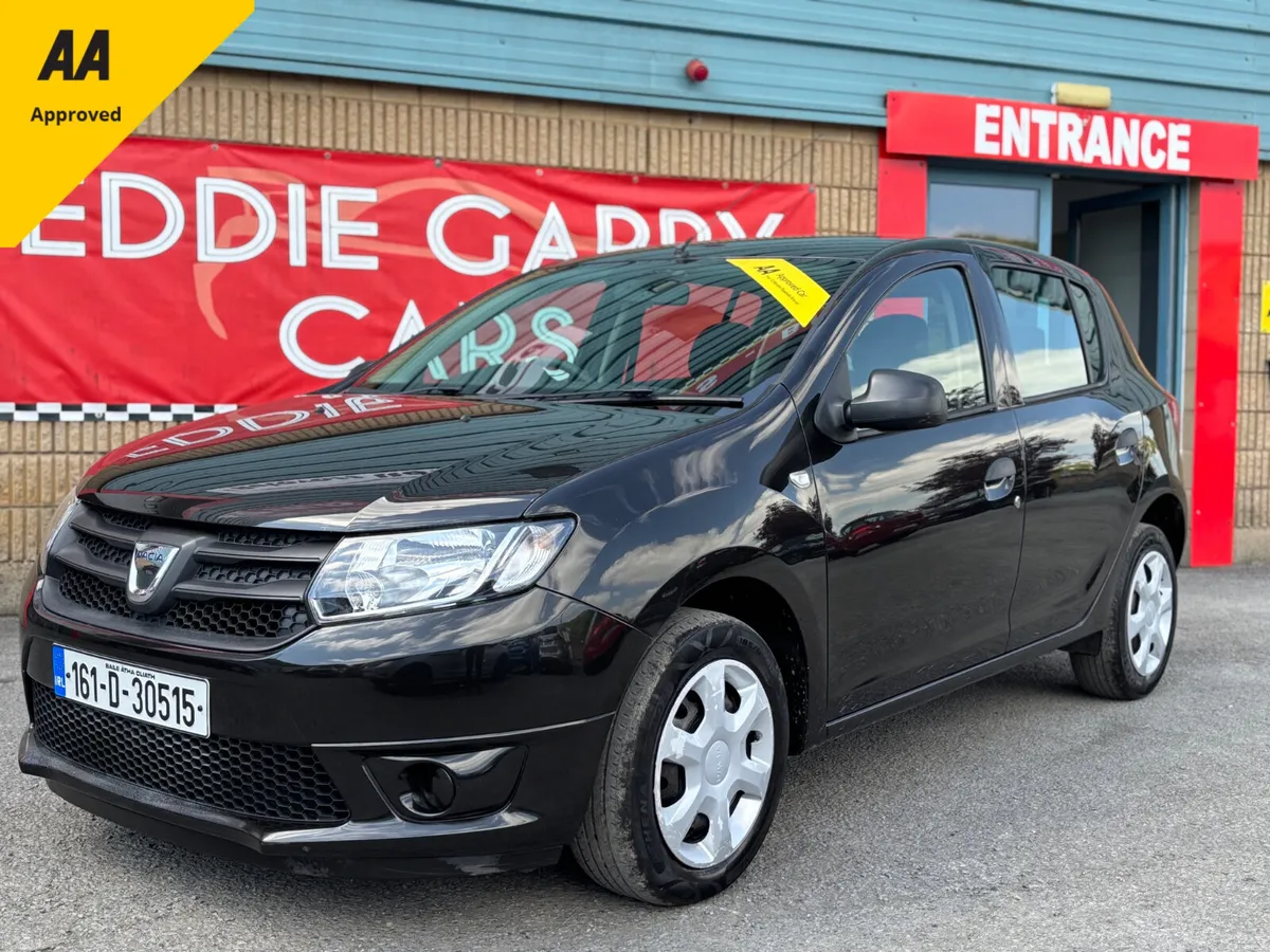 🔺Dacia Sandero 2016🔺LOW KMs✅NCT & Service - Image 1