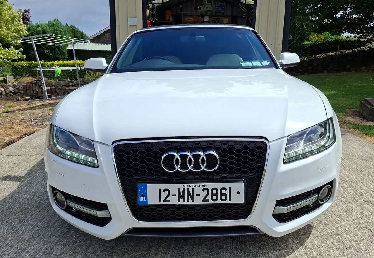Audi A5 2012 Quattro S-Line Convertible Auto - Image 1