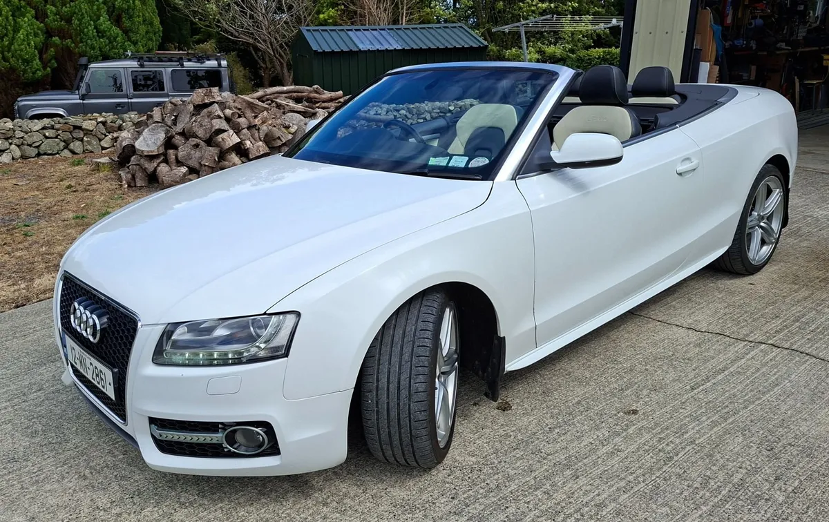 Audi A5 2012 Quattro S-Line Convertible Auto - Image 1