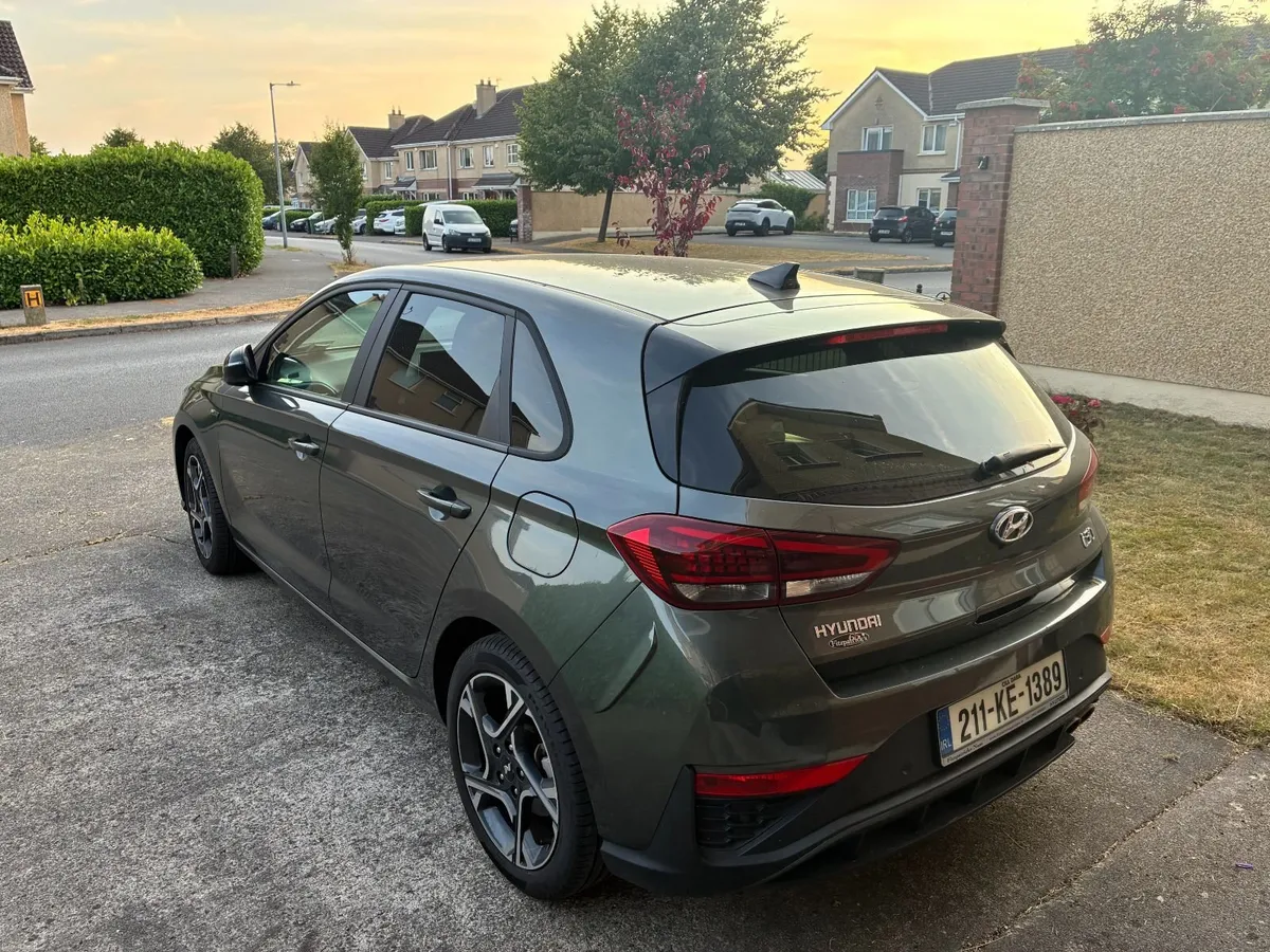 Hyundai i30 N Line Petrol Amazon Grey Low KMS - Image 2