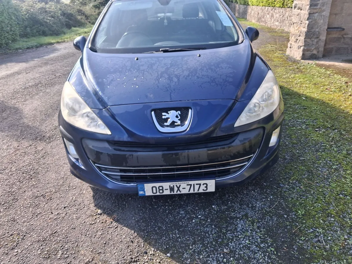 08 Peugeot 308 1.6 diesel, new nct 9/27,tax 4/27 - Image 2