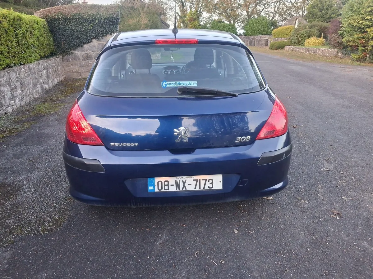 08 Peugeot 308 1.6 diesel, new nct 9/27,tax 4/27 - Image 5