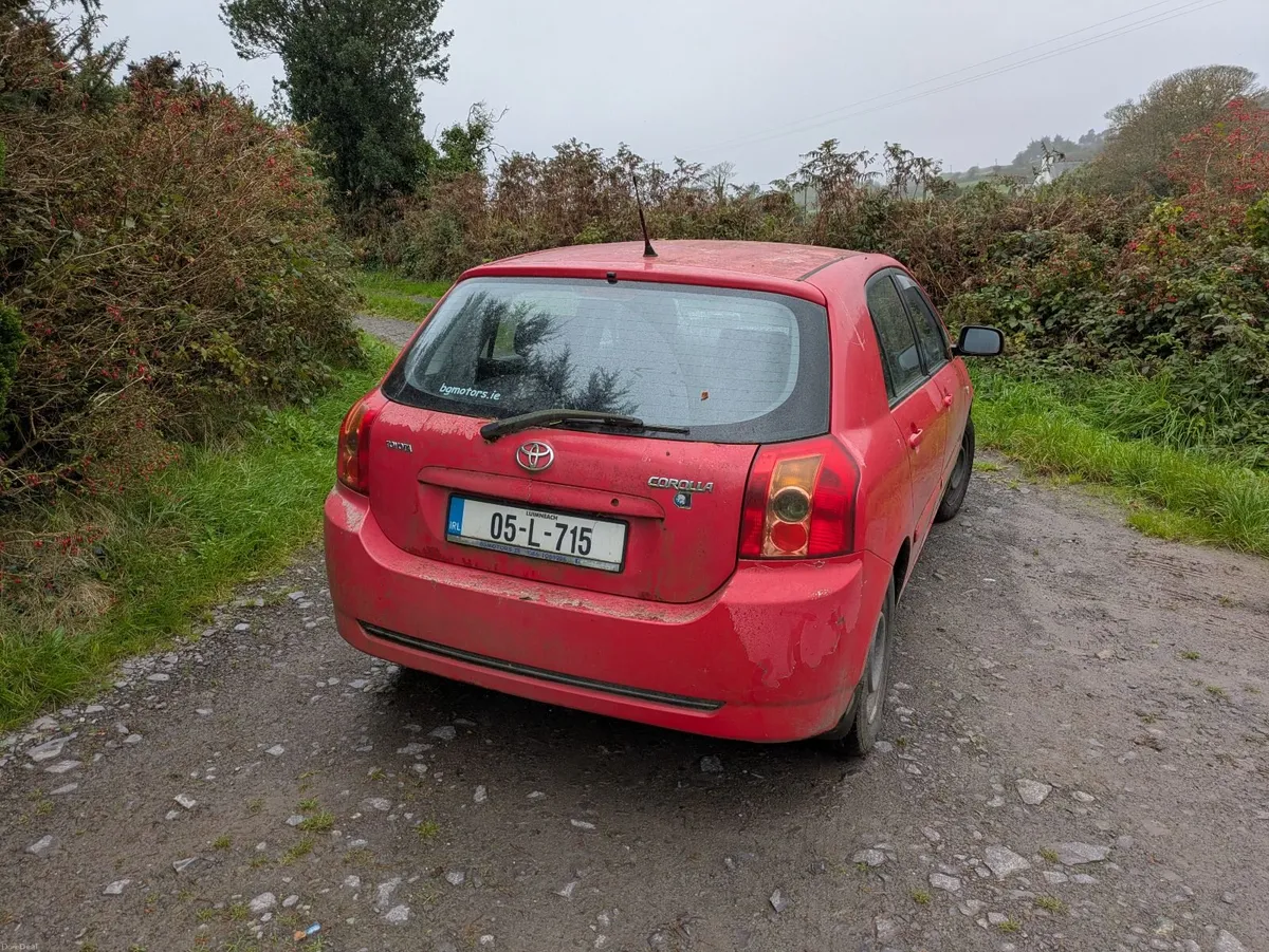 2005 Toyota Corolla, 1.4 petrol, READ ad! NCT 05/2 - Image 4