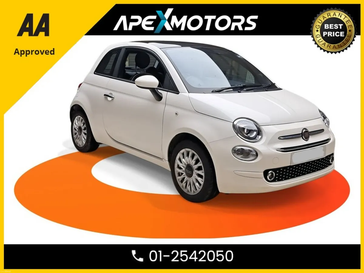 Fiat 500 FINANCE ARRANGED * 1.0 5Dr LOUNGE MHEV * - Image 1