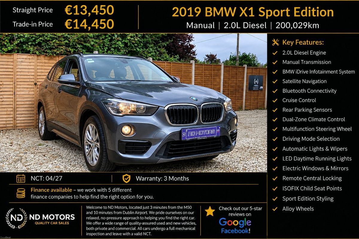 2019 BMW X1