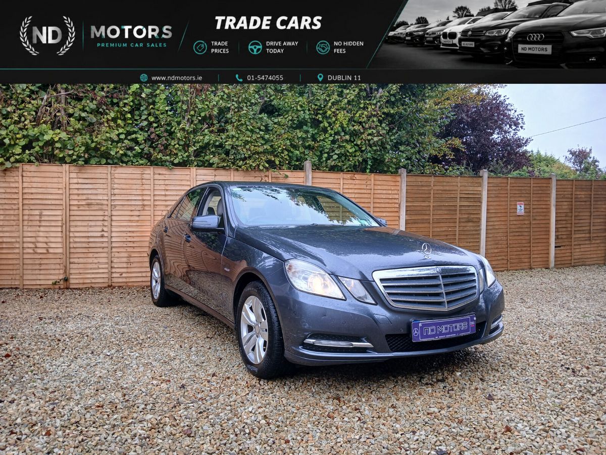2012 Mercedes-Benz E-Class