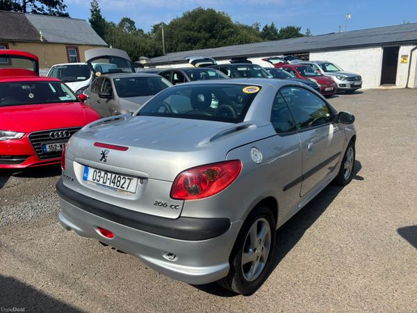 Beautiful Peugeot 206cc New NCT Warranty 364243138