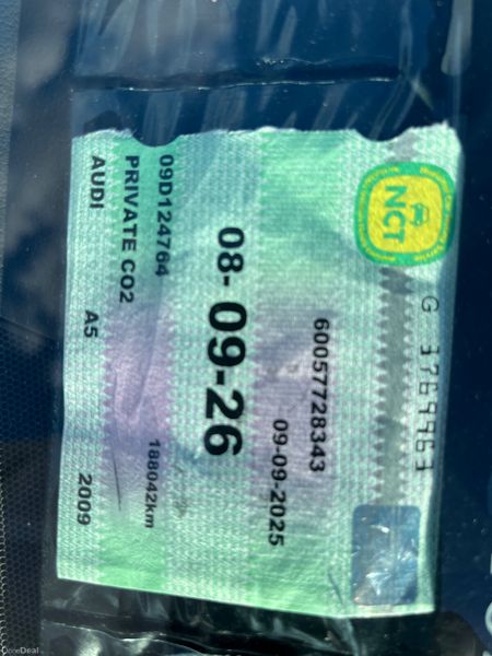 Audi A5 2009 TDI V6 AUTO IVORY LEATHER(NCT 12/26) 367773858