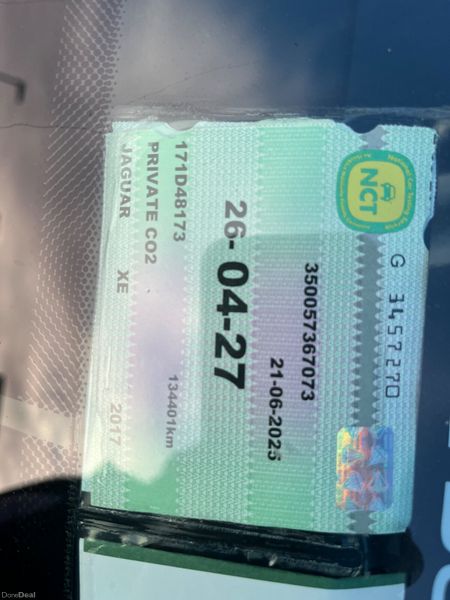 Jaguar XE 2017 (NCT 04/27 TAX 04/26) 370120961