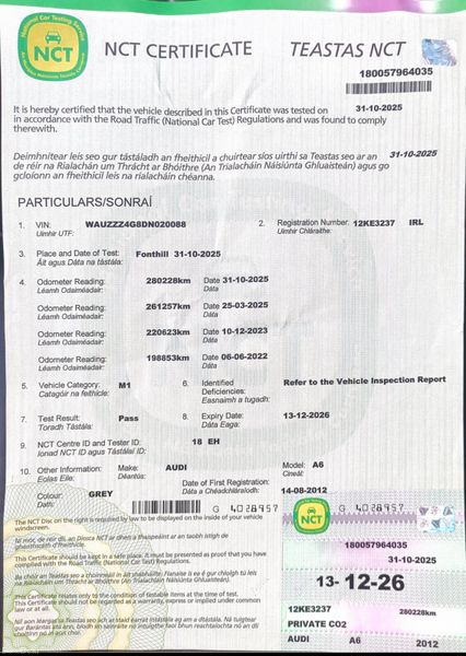 Audi A6 SE /AUTO/NEW NCT 12/26/ NEW TIMING BELT/ 371082910