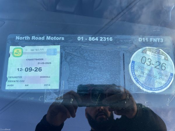 Audi A4 2014 2.0 tdi nct tax €6950 371757260