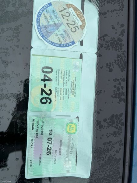 161 Nissan Micra Irish Car 372301958