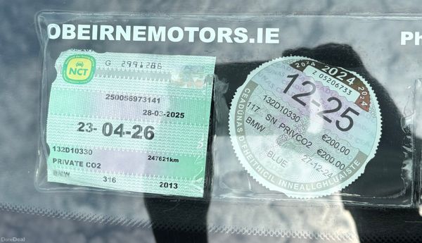 2013 BMW 3 SERIES AUTOMATIC IMMACULATE 373134362