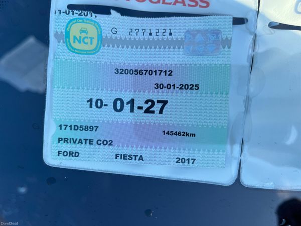 Ford Fiesta 2017 (BELT JUST DONE) NCT 01/27 373228734