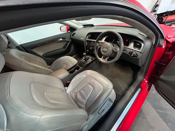 12 AUDI A5 COUPE 1.8TFSI 170 SE = GREY LEATHER = 373428750