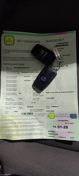 201 - Toyota Corolla 1.8 Petrol Hybrid NCT 2028 373541016