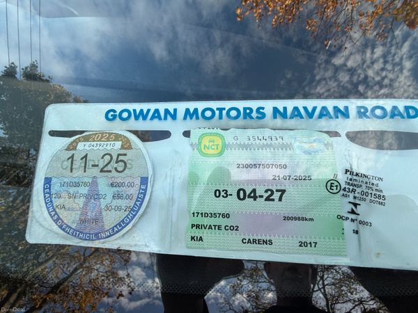 Stunning Kia Carens 7 Seater. 2-year Warranty. 373653874