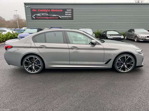 2022 (222) BMW 530E M Sport 2.0 Auto -Bernina Grey 374078022