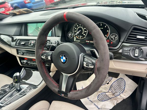2016 BMW 520d M SPORT AUTO CREAM LEATHER 374583788