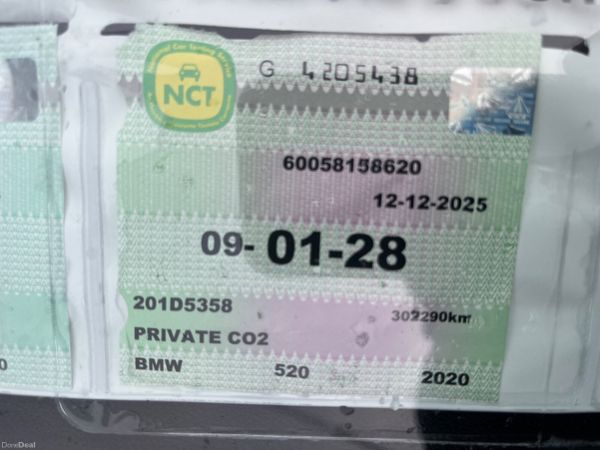 AUTOMATIC BMW 5-Series MAIN DEALER SERVICE HISTORY 374841918