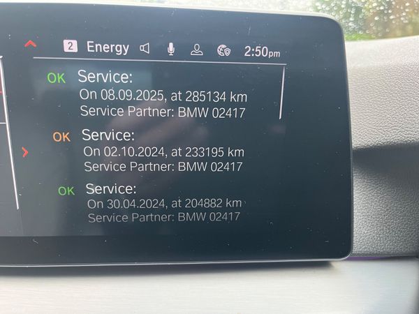 AUTOMATIC BMW 5-Series MAIN DEALER SERVICE HISTORY 374841926