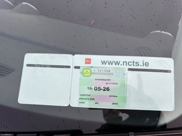 Audi A3 2012 60K NCT 06/26 374815828