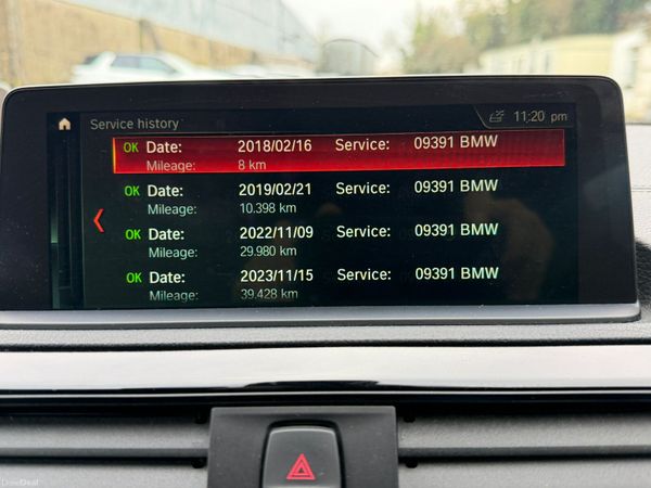 18 BMW 120I M Sport Auto Service History 375358295