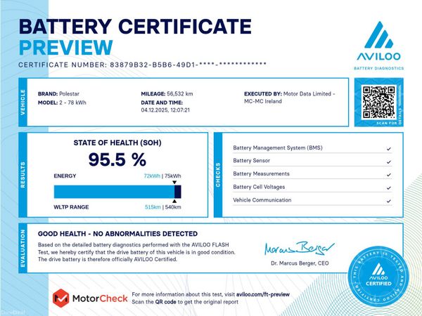 2023 Polestar 2 EV RWD-Long Range 78kw 376438658