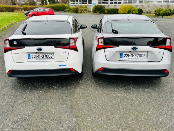 Two 2022 Toyota Prius High Spec’s low mileage 377338162